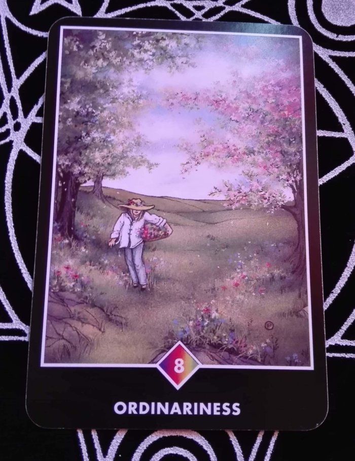 OSHO禅タロットのORDINARINESS（普通であること）